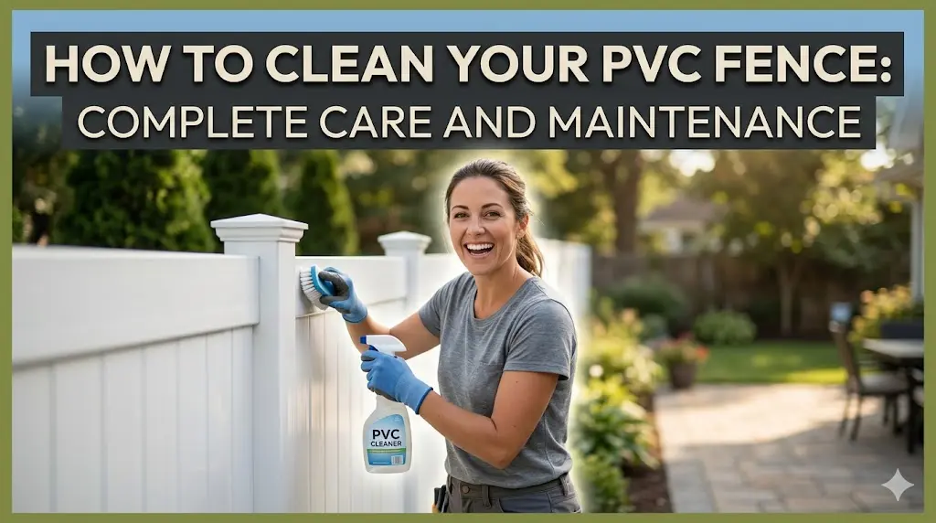 How to Clean Your PVC Fence