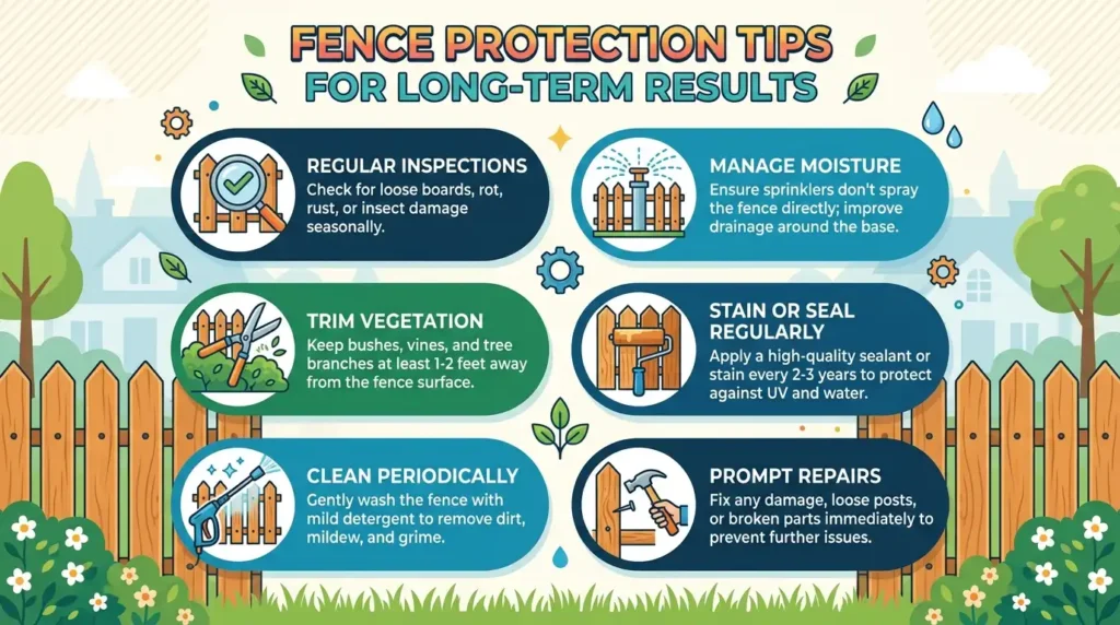 Fence Protection Tips for Long-Term Results