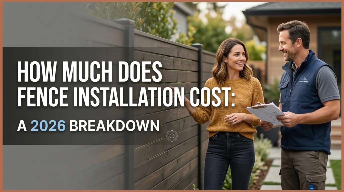 How Much Does Fence Installation Cost: A 2026 Breakdown