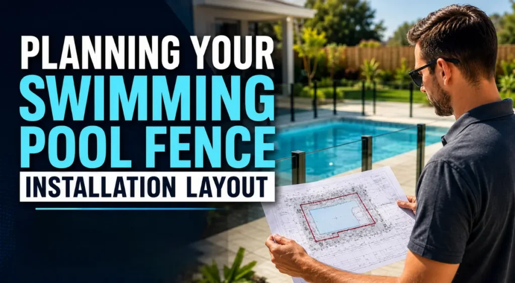 Planning Your Swimming Pool Fence Installation Layout