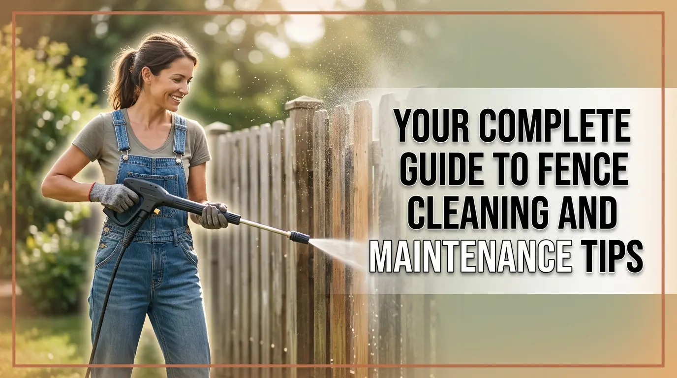 Your Complete Guide to Fence Cleaning and Maintenance Tips