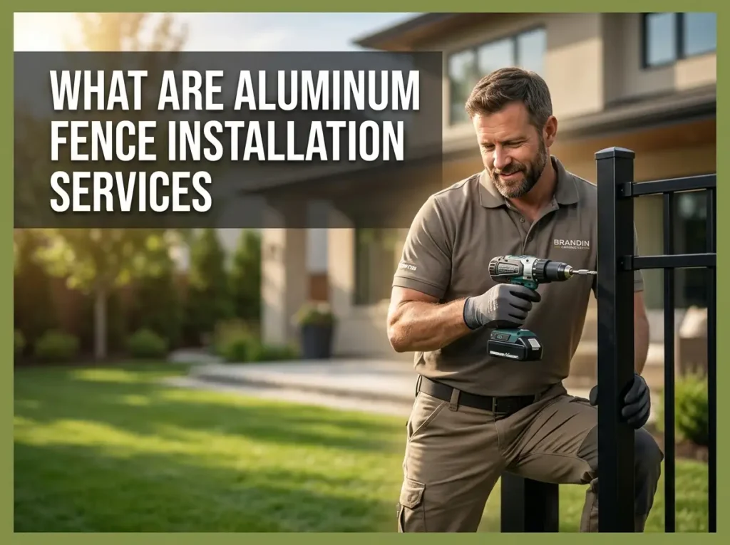 What Are Aluminum Fence Installation Services