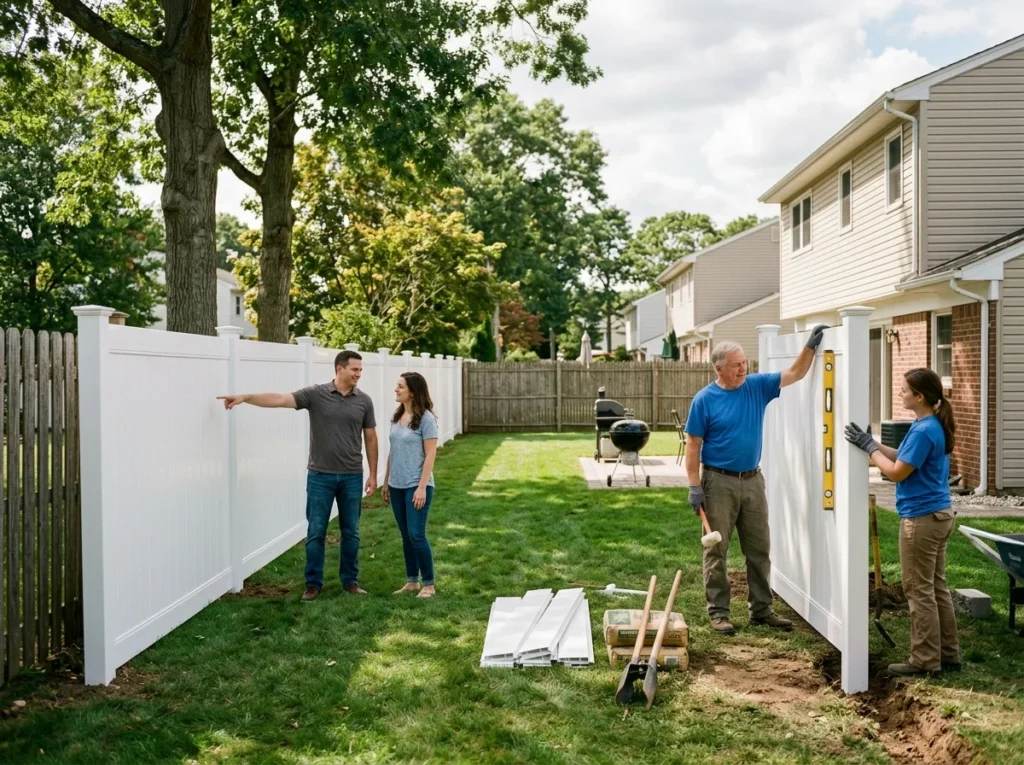Why More Homeowners Are Choosing Vinyl Fence Installation in Medford, NY